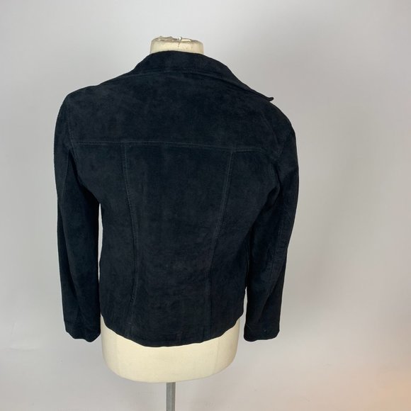 Black Suede Sonoma Jacket - Picture 2 of 5